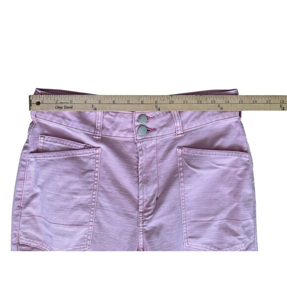 Anthropologie Pilcro Pink High Waist Straight Leg Jeans Women's Size 28 Pockets - Picture 7 of 14